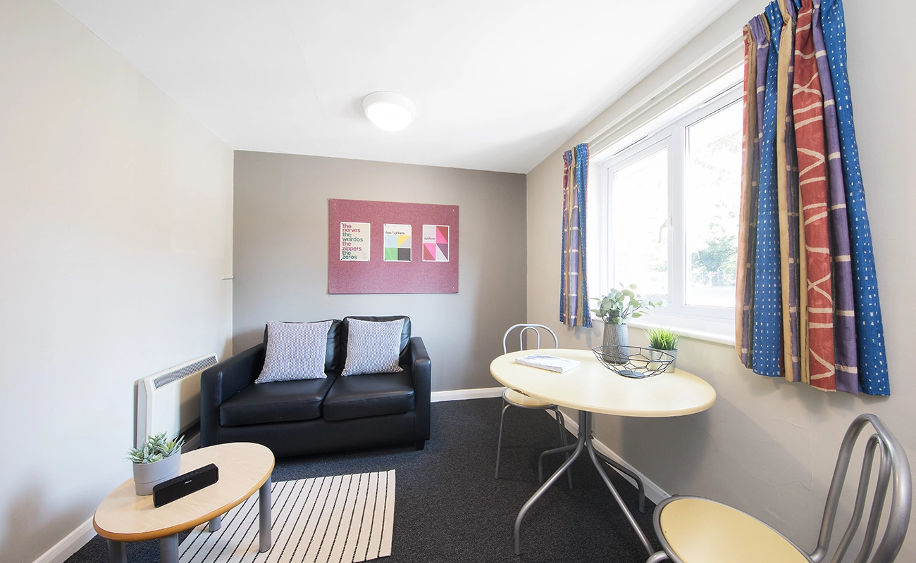 Living space in a One Bedroom Flat Premium Range 1