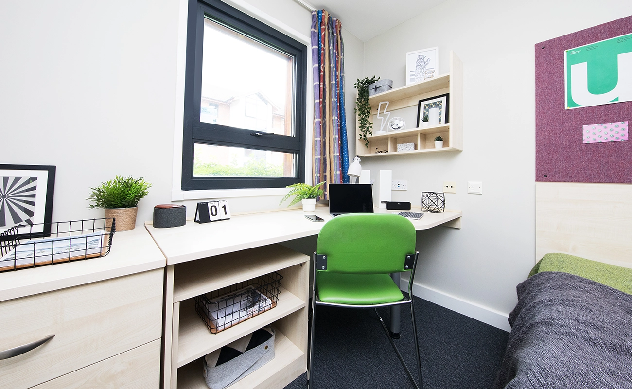 Study space in an Ensuite Classic room