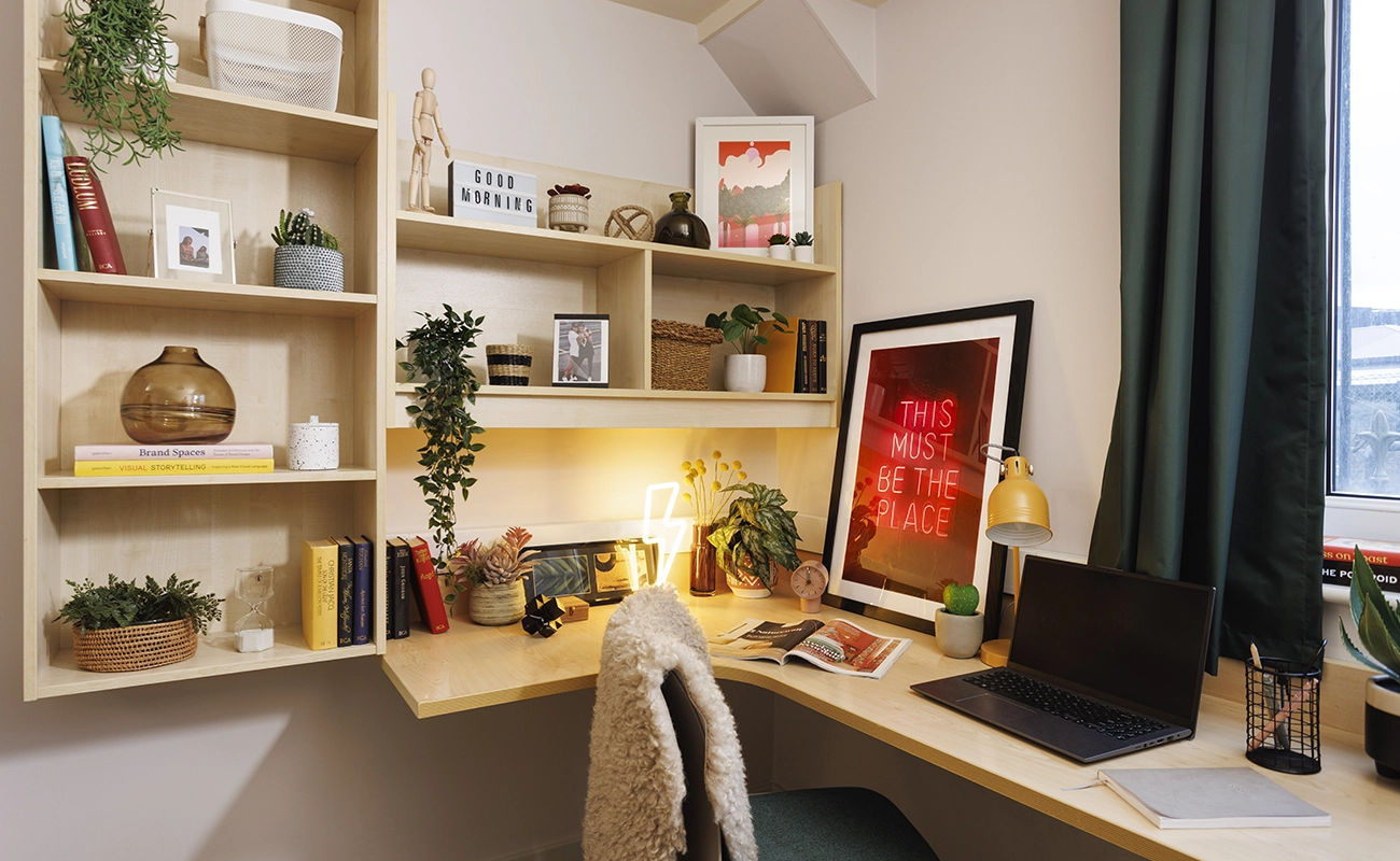 Study space in an Ensuite Classic room