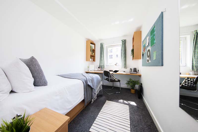 Classic En-suite room at Rosamond House in Manchester, Unite Students accommodation