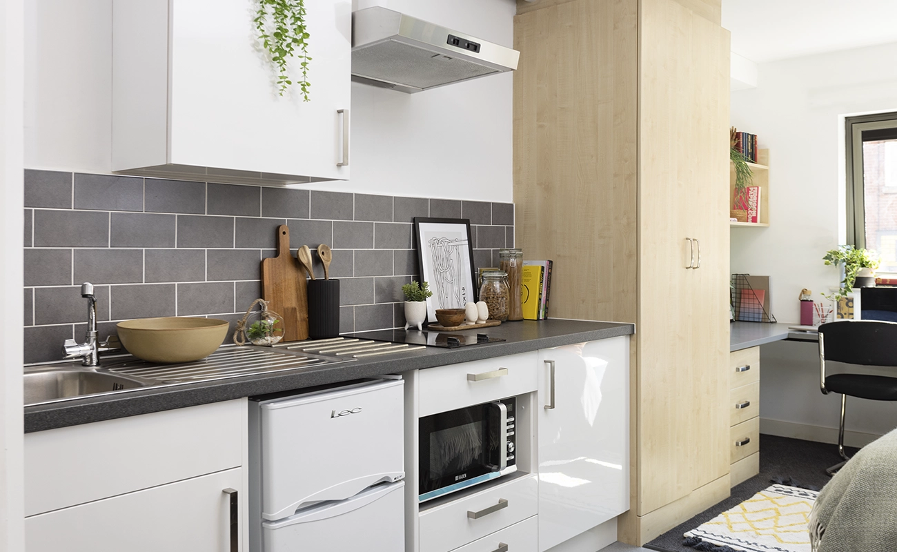 Kitchen in a Classic Studio