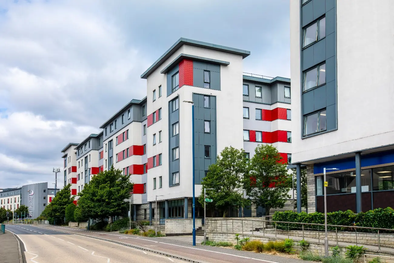 Exterior View of Pier Quays