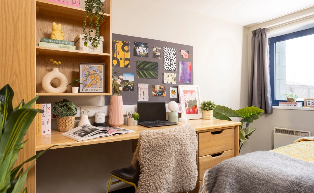 Study space in an Ensuite Classic