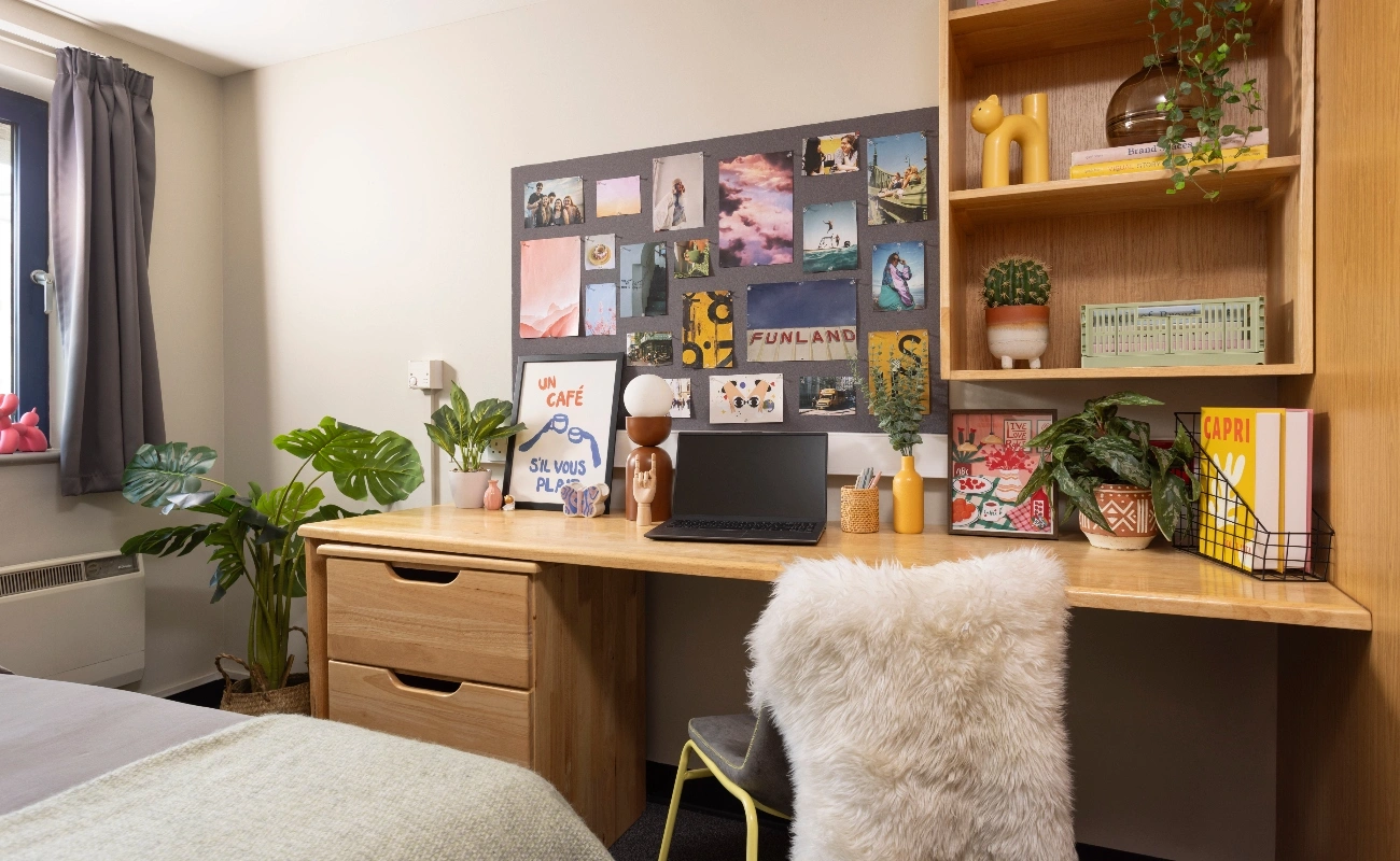 Study space in an Ensuite Premium Range 1