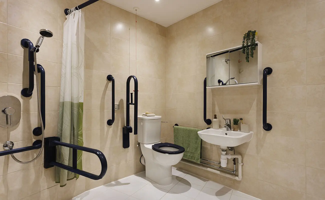 Bathroom in Accessible Studio