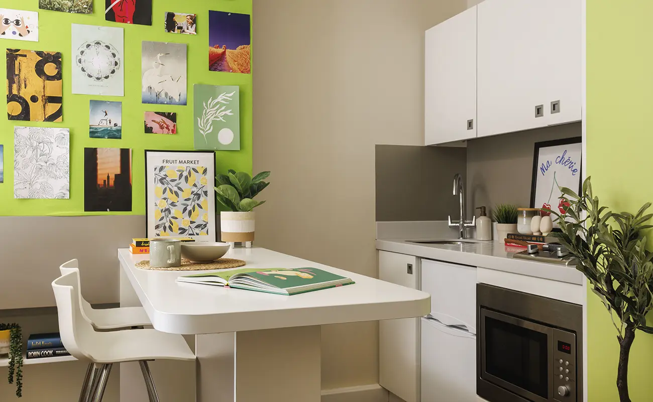 Kitchen in a Classic Studio