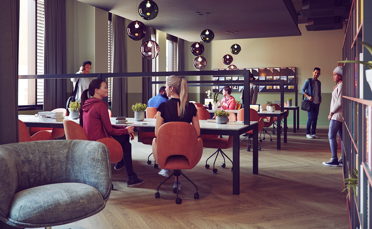 Group study room (artist's impression)