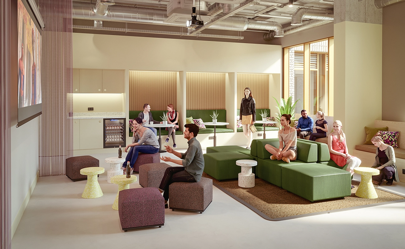 Lounge area (artist's impression)