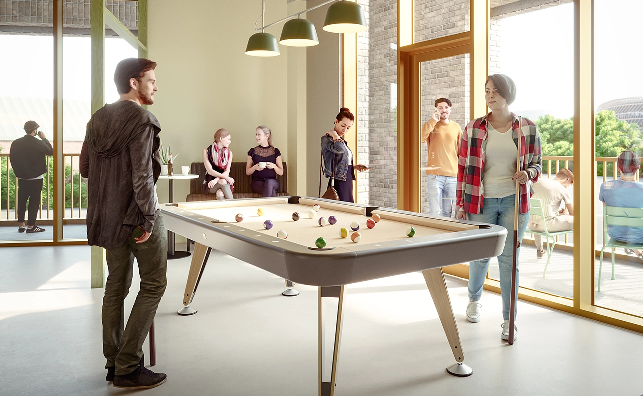 Pool lounge (artist's impression)