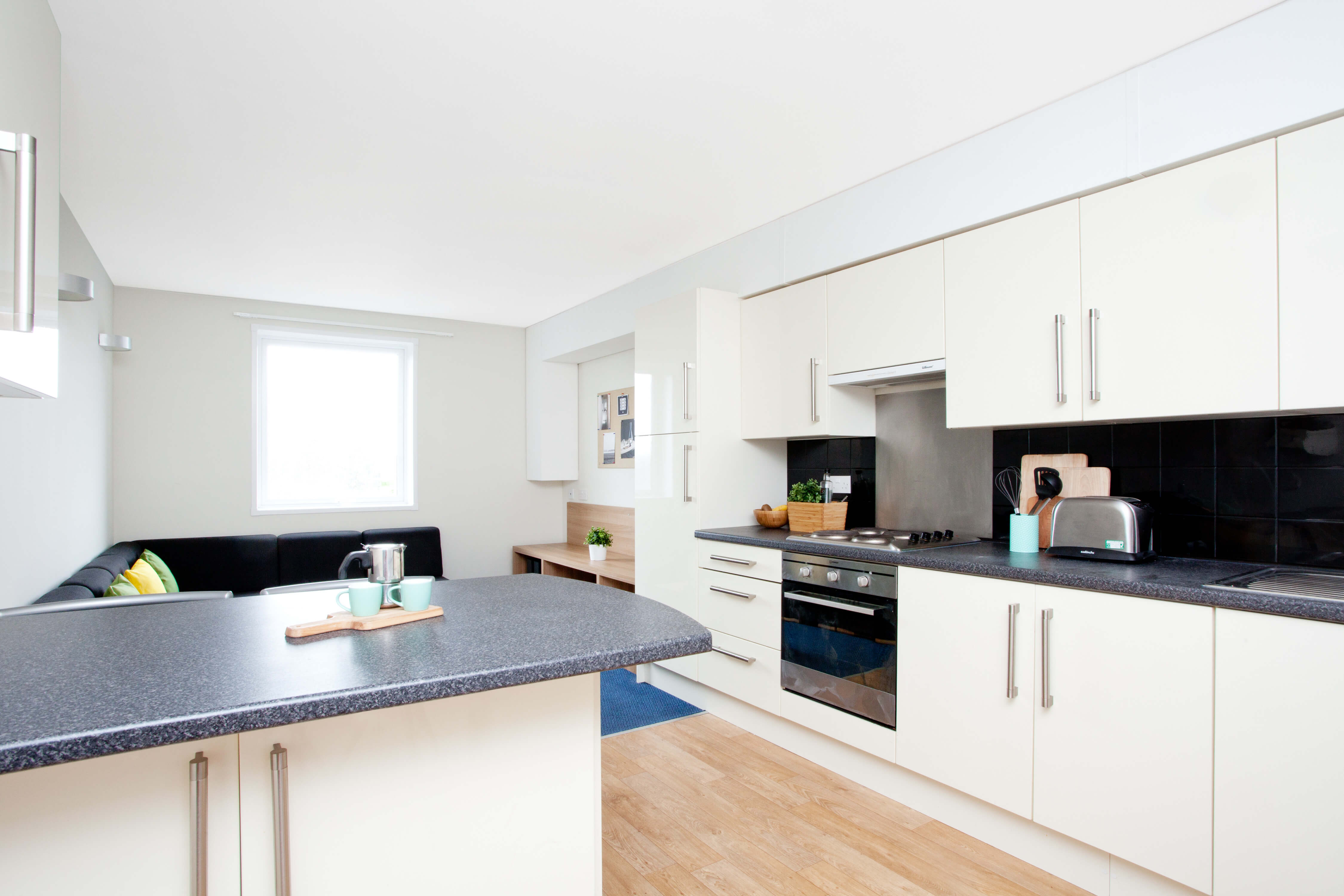 Shared kitchen area at Dorset House