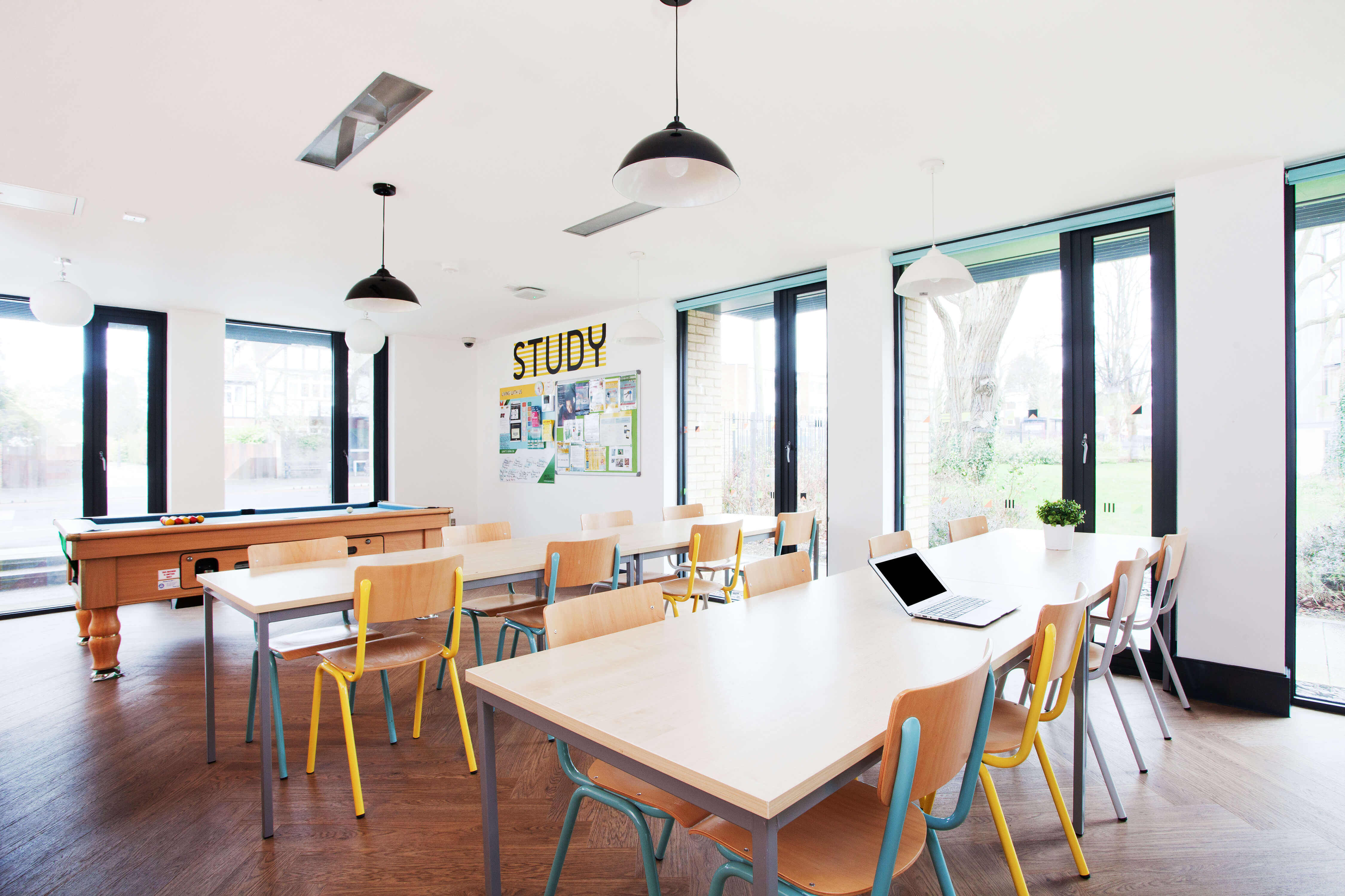 Study area at Dorset House