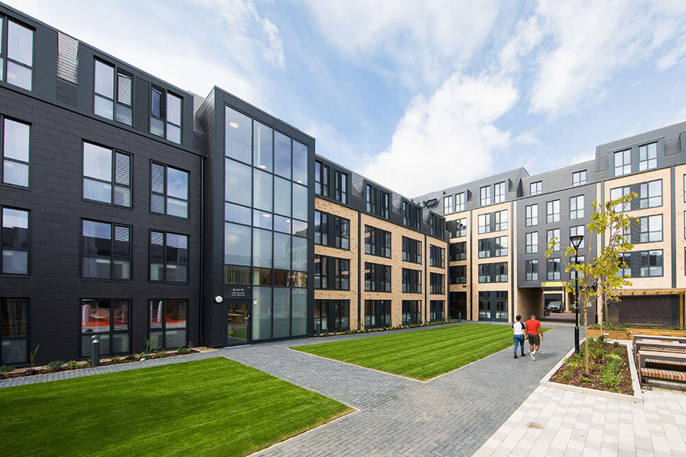 Unite Students accommodation at Parade Green in Oxford
