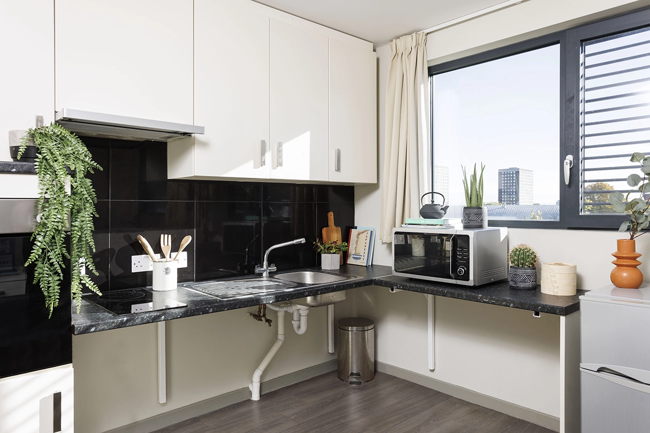 Accessible Studio Classic kitchen with lowered worktop
