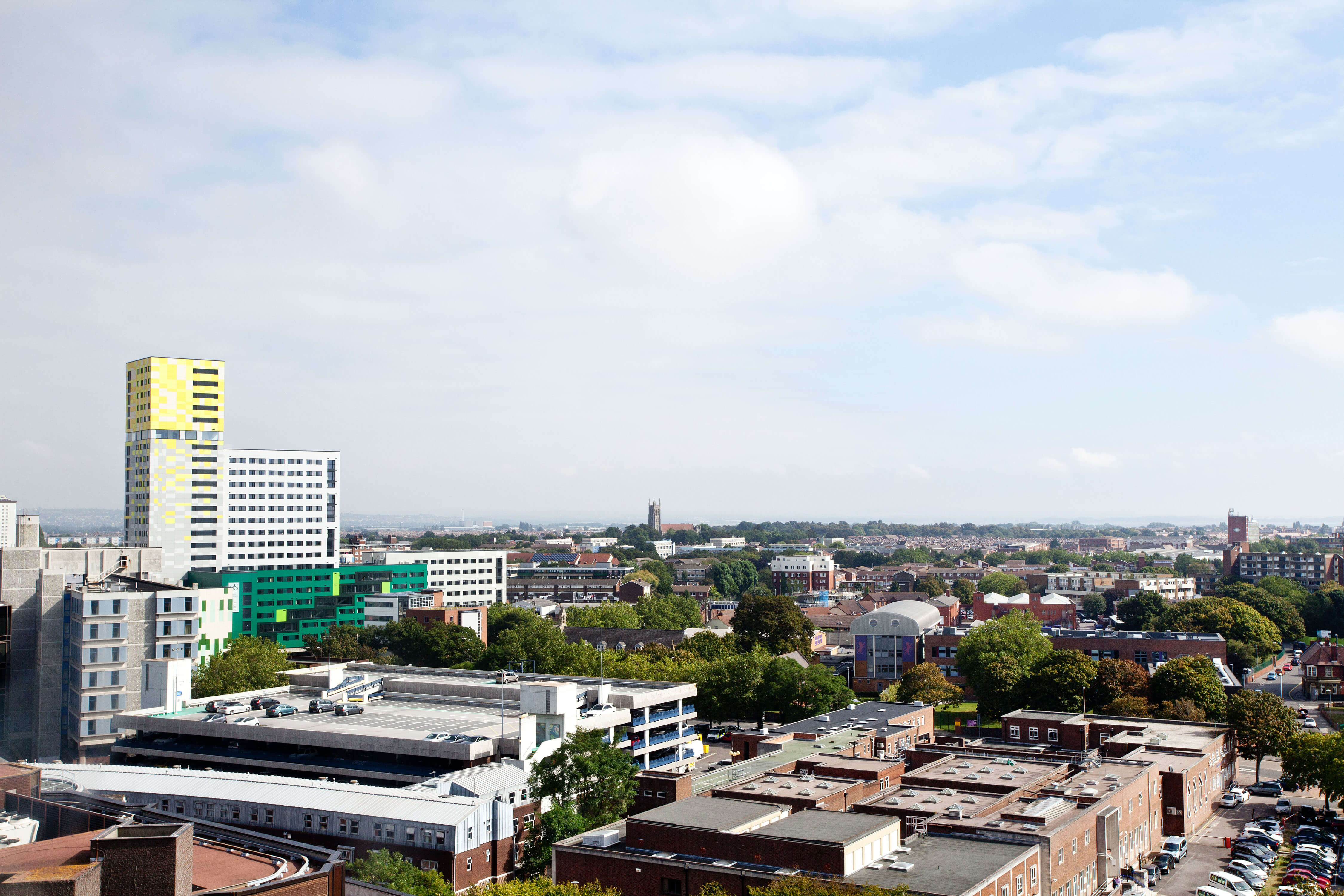 View of Portsmouth from Trafalgar Hall