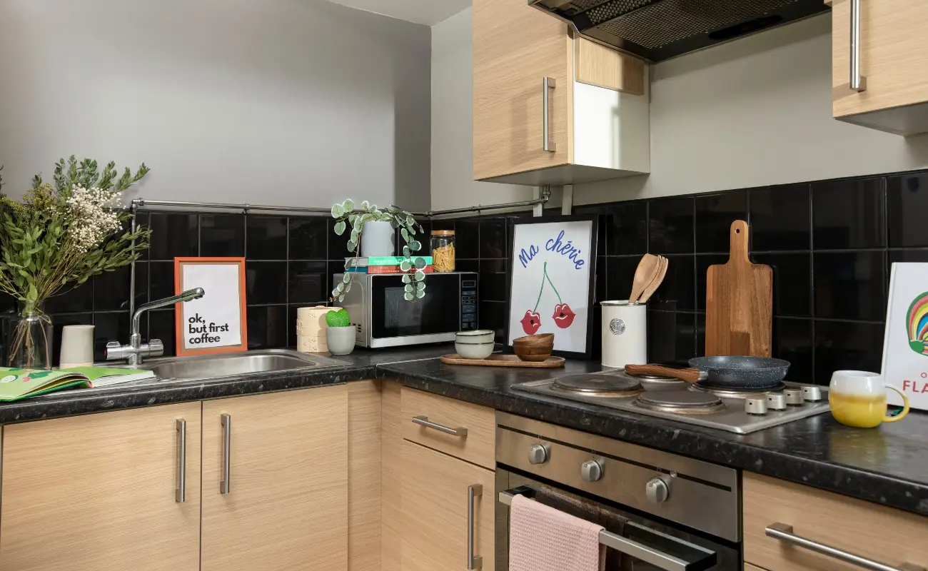 Kitchen in a Studio Premium Range 1