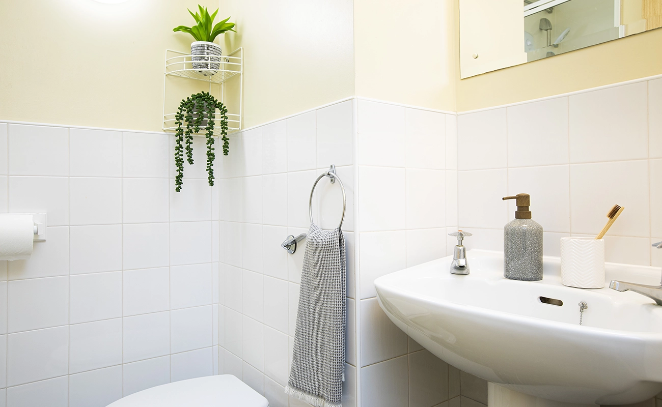 Bathroom in an Ensuite Basic room