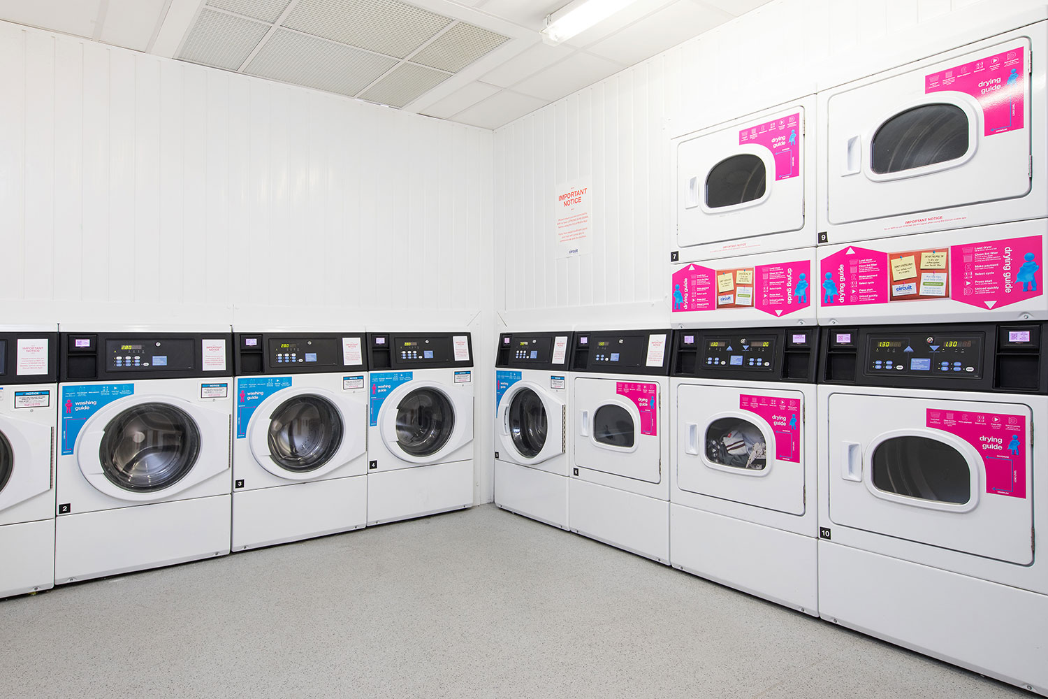 Laundry room at Orion Point